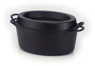 Brytfanny - Le Creuset Doufeu brytfanna owalna, 32 cm, czarny, 32 cm 25084320000460 - miniaturka - grafika 1