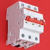 Wyłączniki światła i elektryczne - ABB SD203/40 wyłącznik główny wyłącznik odłącznik obciążenia 3-biegunowy 40 A Czerwony 2CDD283101R0040 - miniaturka - grafika 1