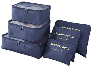 Organizer Torba Kosmetyczka Worek Zestaw 6 Sztuk - Kosmetyczki, organizery i kuferki - miniaturka - grafika 2