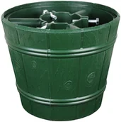 Stojaki choinkowe - Stojak pod choinkę Planet 2 zielony - miniaturka - grafika 1