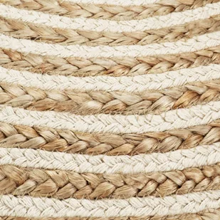 vidaXL vidaXL Ręcznie robiony puf, 45 x 30 cm, juta - Pufy i podnóżki - miniaturka - grafika 2