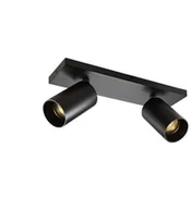 Oprawy, klosze i abażury - OXYLED OPRAWA NATYNKOWA LACCE DUE CZARNY 455385 - miniaturka - grafika 1