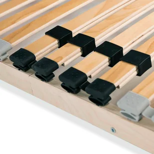 vidaXL Stelaż do łóżka z 28 listwami, 7 stref, 140x200 - Stelaże pod materac - miniaturka - grafika 6