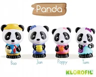 Figurki dla dzieci - Rodzina Misiów Pand - Klorofil magiczny świat - miniaturka - grafika 1