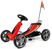 Jeździki dla dzieci - Gokart na pedały Ferrari czerwony - miniaturka - grafika 1