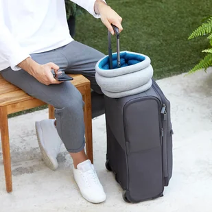 Ostrichpillow Poduszka do drzemki Ostrichpillow LIGHT - midnight grey OPLR02U - Akcesoria turystyczne - miniaturka - grafika 8