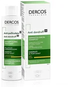 Szampony do włosów - Vichy Dercos Anti-Dandruff Shampoo szampon przeciwłupieżowy do włosów suchych 200ml 102624-uniw - miniaturka - grafika 1
