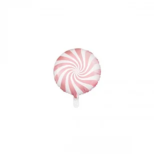 PartyDeco Balon foliowy Cukierek, 45cm, jasnoróżowy - Kubki dla dzieci - miniaturka - grafika 2