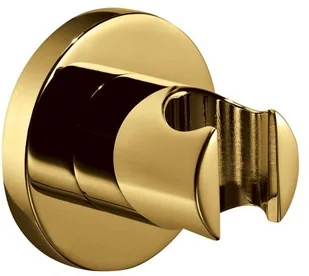 Omnires Uchwyt prysznicowy punktowy 6x6x5 cm złoty 8873AGL - Wieszaki łazienkowe - miniaturka - grafika 2