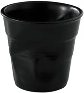 Kubki - Revol Kubek "gnieciony&quot do espresso 80 ml Froisses czarny 001640 - miniaturka - grafika 1