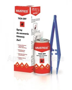 Biovena Health MUSTICO TICK-OFF Spray do usuwania kleszczy 2w1 8 ml 9083147 - Pozostałe kosmetyki - miniaturka - grafika 3