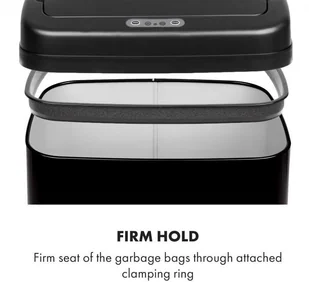 FENIKS Klarstein Klarstein Cleansmann, czujnik, 30 litrów, na worki na śmieci, ABS, czarny KG15-CleansmannB30l - Kosze na śmieci - miniaturka - grafika 8