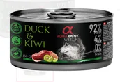 Mokra karma dla psów - Alpha Spirit mokra kaczka z kiwi 150g - miniaturka - grafika 1