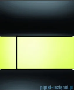 TECE Square przycisk spłukujący ze szkła do pisuaru - Szkło czarne/przyciski zło - Przyciski spłukujące - miniaturka - grafika 2