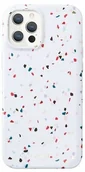 Etui i futerały do telefonów - Uniq UNIQ etui Coehl Terrazzo iPhone 12 Pro Max 6,7" biały/natural white - miniaturka - grafika 1