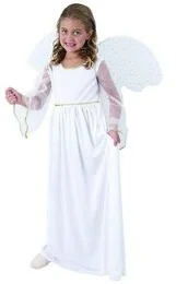 Aniołek (długi), rozmiar: 110/120 cm - Stroje karnawałowe - miniaturka - grafika 3