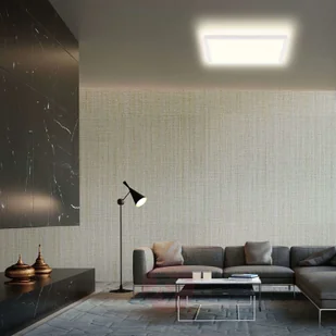 Briloner LED-Deckenleuchte 7156/7158, eckig 42x42cm - Lampy sufitowe - miniaturka - grafika 2