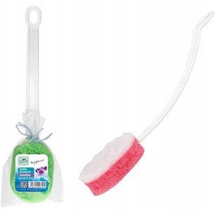 Gąbka Do Pleców Na Rączce Sandra MIX Kolor - Rękawice i gąbki do kąpieli - miniaturka - grafika 2