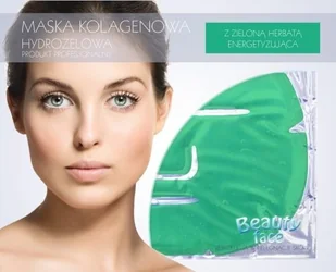 Beauty Face WITAMINOWO ENERGETYZUJĄCA MASKA KOLAGENOWA Z ZIELONĄ HERBATĄ I WITAMINAMI 409 COLMASKPRO - Maseczki do twarzy Beauty Face WITAMINOWO ENERGETYZUJĄCA MASKA KOLAGENOWA Z ZIELONĄ HERBATĄ I WITAMINAMI 409 COLMASKPRO - Maseczki do twarzy - miniaturka - grafika 1
