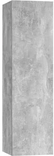 vidaXL Lumarko Szafka telewizyjna, szarość betonu, 30,5x30x110 cm, płyta 803370 - Szafki RTV - miniaturka - grafika 3