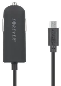 Forever TelForceOne Ładowarka samochodowa Micro USB 1A M02 czarna - Ładowarki samochodowe - miniaturka - grafika 2