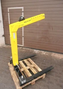808 HYLDROBLE Widły do palet sprężynowe pod hak udźwig 2 T długość wideł 1000mm robocza 170cm) 80879550 79550-uniw - Wyposażenie gospodarstwa rolnego - miniaturka - grafika 4