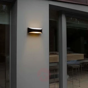 Faro Barcelona Faro View Zewnętrzny kinkiet Siwy, 1-punktowy 71519 - Lampy ogrodowe - miniaturka - grafika 3