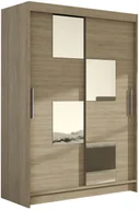 Szafy - Szafa przesuwna Aldo III - duża Szafa sypialniana - miniaturka - grafika 1