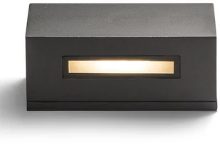 Redlux Kinkiet WOOP antracyt 230V R7s 60W 78mm IP54 R10439 - Lampy ogrodowe - miniaturka - grafika 6