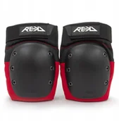 Ochraniacze - Ochraniacze Rekd Ramp Pads na kolana rolki red S - miniaturka - grafika 1