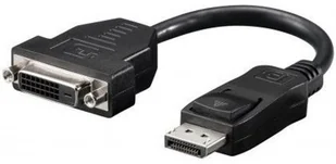 Goobay 69873 DisplayPort DVI-D adapter cable 1.2 nickel plated 69873 - Adaptery i przejściówki - miniaturka - grafika 3