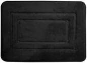 Dywaniki łazienkowe - Duschy Dywanik łazienkowy SAN REMO CZARNY 60 - miniaturka - grafika 1