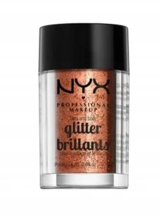 NYX Professional Makeup NYX Professional Makeup Copper Face & Body Glitter Brokat 2.5 g - Rozświetlacze do twarzy i ciała - miniaturka - grafika 2
