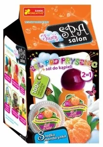 Ranok Żel pod prysznic + sól do kapieli Słodka mandarynka CREATIVE - Zabawki kreatywne - miniaturka - grafika 3