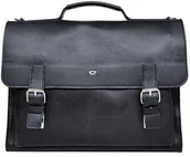 Torby na laptopy - Daag Torba skórzana na ramię JAZZY PARTY 17 laptop 13" JAZZY PARTY 17 cz. - miniaturka - grafika 1