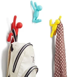 Umbra Wieszak Ścienny Buddy różne kolory 318165-022 - Wieszaki łazienkowe - miniaturka - grafika 5