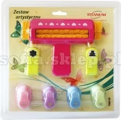 Titanum Zestaw kreatywny z karbownicą - Nożyczki - miniaturka - grafika 3