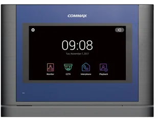Commax CDV-70MF DARK SILVER Monitor 7" z serii "Fine View HD" z doświetleniem LED CDV-70MF DARK SILVER - Wideodomofony - miniaturka - grafika 2