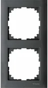 Klawisze i ramki - Schneider Merten-Ramka-M-Pure-2-krotna-antracytowy MTN4020-3614 - miniaturka - grafika 1