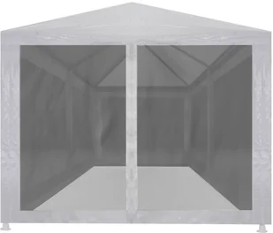 vidaXL Namiot imprezowy z 6 siatkowymi ściankami, 6x3 m - Pawilony ogrodowe - miniaturka - grafika 9