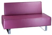Inne meble biurowe - Beauty System Kanapa do poczekalni Messina BD-6713 wrzos BD-6713/158 - miniaturka - grafika 1
