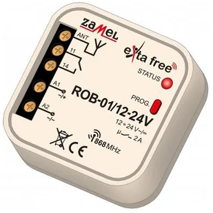 Zamel RADIOWY ODBIORNIK BRAMOWY TYP: ROB-01/12-24V ROB-01/12-24V - Anteny Wi Fi - miniaturka - grafika 3