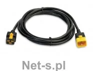 APC AP8760 Kabel zasil. za trzask C19 - C20, 3.0m - Akcesoria do serwerów - miniaturka - grafika 3