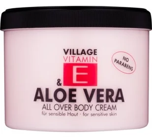Village Body Cream 500 ML z witaminą E 9506/01 - Balsamy i kremy do ciała - miniaturka - grafika 2