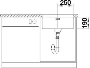 Blanco ANDANO 500-U 522967 - Zlewozmywaki - miniaturka - grafika 5