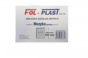 Fol-Plast okładki Okładka szkolna Muzyka nr 37 AA001FP - Dyplomy i okładki - miniaturka - grafika 2