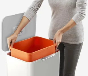 Joseph Joseph JJ Kosz do segregacji 40 l stone Totem Pop 30092 - Kosze na śmieci - miniaturka - grafika 13