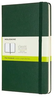 Moleskine 8058647629070 notatniki - Klasyczna kolekcja Large/A5, pusty, twarda okładka zielony mirtowy. - Artykuły biurowe - miniaturka - grafika 3
