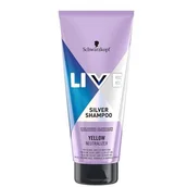 Szampony do włosów - Schwarzkopf SCHWARZKOPF_Live Silver Shampoo Yellow Neutralizer szampon do włosów neutralizujący żółty odcień 200ml p-9000101222999 - miniaturka - grafika 1