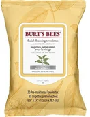 Akcesoria do oczyszczania twarzy - Burt's Bees szampon wilgotnych chusteczek do oczyszczania twarzy do skóry wrażliwej z bawełny gorzelniczego, 30 sztuk 1 szt. w opakowaniu 01445-14 - miniaturka - grafika 1